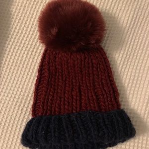 Cozy Up Color Block Pom Beanie Free People